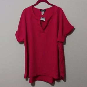 Pink Short Sleeve Top 26" Ptp